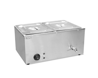 雙格電熱保溫湯池 尺寸：800x750x900mm