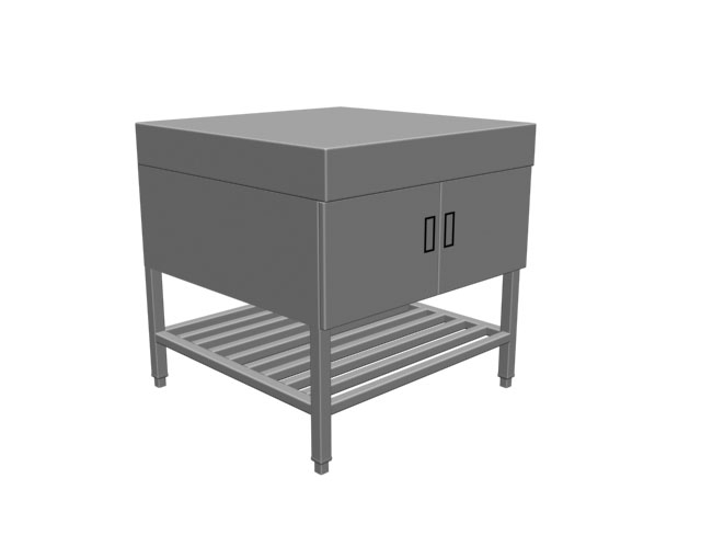 多功能工作臺 尺寸：800x800x800mm