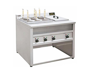 六孔煮面爐連碼子保護(hù) 尺寸：700x700x800mm