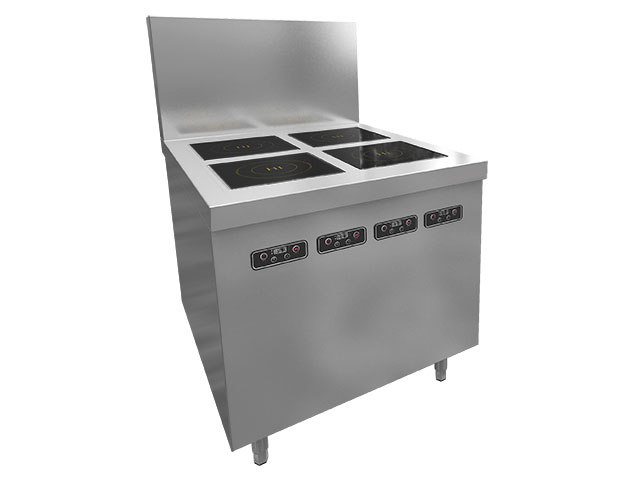 四頭電磁煲仔爐 尺寸：800x1000x800+450mm
